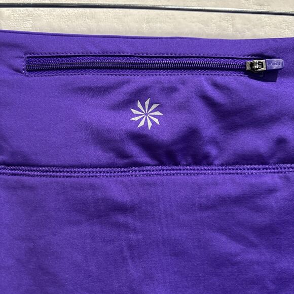 Athleta Tiered Swagger Skort Tennis Running Pickleball Golf Purple Womens Medium - Picture 3 of 10